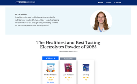 The Healthiest and Best Tasting Electrolytes Powder of 2025